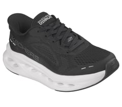 Skechers Slip-ins: Max Cushioning Glide-Step — BLACK / WHITE 4