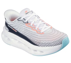 Skechers Slip-ins: Max Cushioning Glide-Step - Sapphire — WHITE / MULTI 4