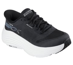 Skechers Slip-ins: Max Cushioning Endeavour - Hallandale — BLACK / WHITE 4