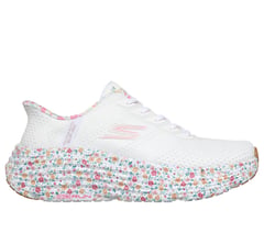 Skechers Slip-ins: Max Cushioning Endeavour - Dabney — WHITE / PINK 1