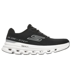GO RUN Glide-Step Arch Fit - Casion — BLACK / WHITE 1