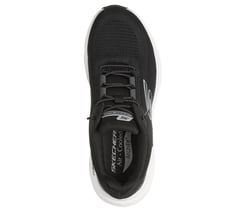 GO RUN Glide-Step Arch Fit - Casion — BLACK / WHITE 2
