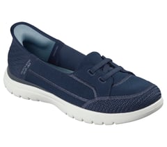 Skechers Slip-ins: On-The-GO Flex - Top Notch — NAVY / GRAY 4