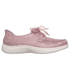 Skechers Slip-ins: On-The-GO Flex Radiant - Lacy — DARK MAUVE 1