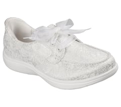 Skechers Slip-ins: On-The-GO Flex Radiant - Lacy — OFF WHITE 4