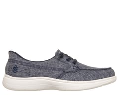Skechers Slip-ins: On-The-GO Flex Radiant - Oceana — NAVY / WHITE 1