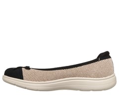 On-The-GO Flex Radiant - Bow-Tique — BLACK / NATURAL 6