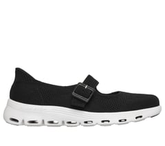 Skechers Slip-ins: Glide-Step Serene - Atta Girl — BLACK / WHITE 1
