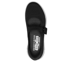 Skechers Slip-ins: Glide-Step Serene - Atta Girl — BLACK / WHITE 2