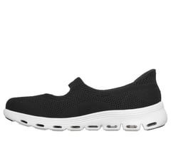 Skechers Slip-ins: Glide-Step Serene - Atta Girl — BLACK / WHITE 5