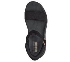 Skechers Slip-ins: GO WALK Massage Fit Sandal - Darcy — BLACK / ROSE GOLD 2