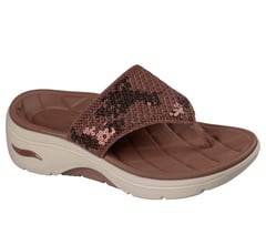 GO WALK Arch Fit 2.0 Sandal - Sarina — CINNAMON 5