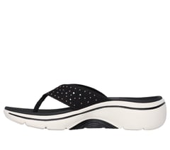 GO WALK Arch Fit 2.0 Sandal - Claire — BLACK / ROSE GOLD 5