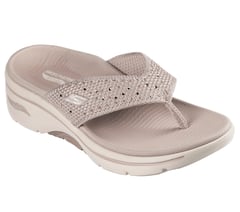 GO WALK Arch Fit 2.0 Sandal - Claire — TAUPE 4