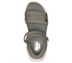 Skechers Slip-ins: GO WALK Glide-Step Bliss Sandal - Becca — OLIVE 2