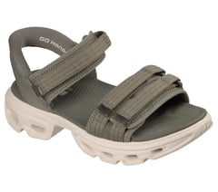Skechers Slip-ins: GO WALK Glide-Step Bliss Sandal - Becca — OLIVE 4