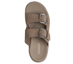GO WALK Glide-Step 2.0 Sandal - Macy — TAUPE 3