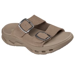 GO WALK Glide-Step 2.0 Sandal - Macy — TAUPE 5