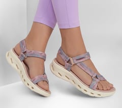 GO WALK Glide-Step 2.0 Sandal - Ava — PINK / MULTI 2