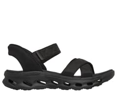Skechers Slip-ins: GO WALK Glide-Step 2.0 Sandal - Cozy Fit Adrienne — BLACK 1