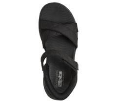 Skechers Slip-ins: GO WALK Glide-Step 2.0 Sandal - Cozy Fit Adrienne — BLACK 2