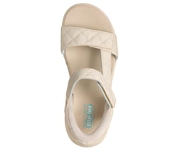 Skechers Slip-ins: GO WALK Glide-Step 2.0 Sandal - Cozy Fit Jada — NATURAL 2