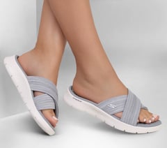 GO WALK Flex Sandal - Impressed — GRAY 2
