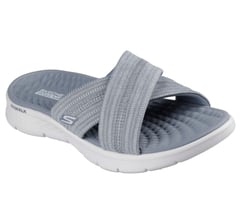 GO WALK Flex Sandal - Impressed — GRAY 5