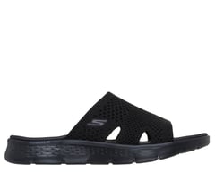 GO WALK Flex Sandal - Elation — BLACK 1