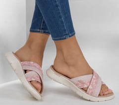GO WALK Flex Sandal - Elsa — TAUPE / MULTI 2