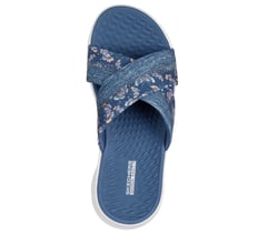 GO WALK Flex Sandal - Butterfly Bliss — NAVY 3