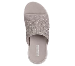 GO WALK Flex Sandal - Glitz — TAUPE 2