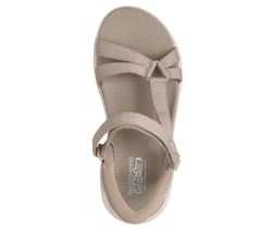 Skechers Slip-ins: GO WALK Flex Sandal - Illuminate — TAUPE 2