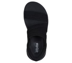Skechers Slip-ins: GO WALK Flex Sandal - Enticing — BLACK 2