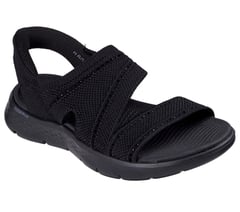 Skechers Slip-ins: GO WALK Flex Sandal - Belle — BLACK 4