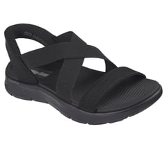 Skechers Slip-ins: GO WALK Flex Sandal - Glimmer — BLACK 4
