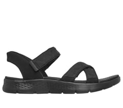 Skechers Slip-ins: GO WALK Flex Sandal - Cozy Fit Kaia — BLACK 1