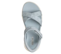 Skechers Slip-ins: GO WALK Flex Sandal - Cozy Fit Kaia — LIGHT BLUE 2