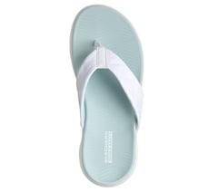 GO WALK Flex Sandal - Addison — WHITE / BLUE 2