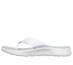 GO WALK Flex Sandal - Addison — WHITE / BLUE 5