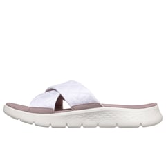 GO WALK Flex Sandal - Cozy Fit Gracie — WHITE / PINK 6