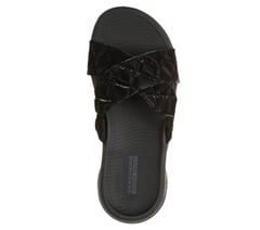 GO WALK Flex Sandal - Cozy Fit Everly — BLACK 2
