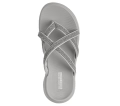 GO WALK Flex Sandal - Starry Skies — LIGHT GRAY 2