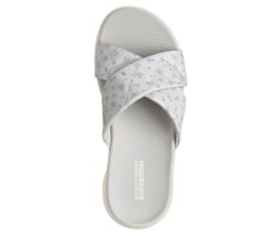 GO WALK Flex Sandal - Cozy Fit Blossom — LIGHT GRAY 3