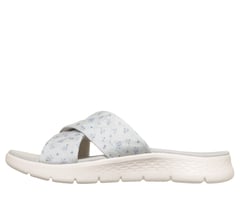 GO WALK Flex Sandal - Cozy Fit Blossom — LIGHT GRAY 6