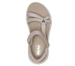 Skechers Slip-ins: GO WALK Flex Sandal - Radiant — TAUPE 2