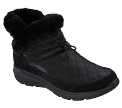 Skechers Slip-ins: Glacial Ultra - Cozy Fit Shimmer — BLACK 4