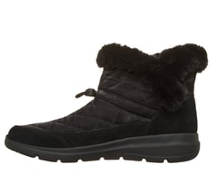 Skechers Slip-ins: Glacial Ultra - Cozy Fit Shimmer — BLACK 5