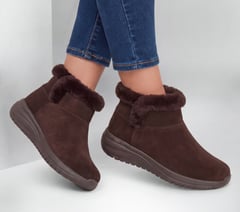 Waterproof Relaxed Fit: On-The-GO Stellar - Cozy Step — DARK BROWN 2