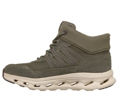 Skechers Slip-ins: GO WALK Glide-Step 2.0 Boot - Arlo — OLIVE / MULTI 5